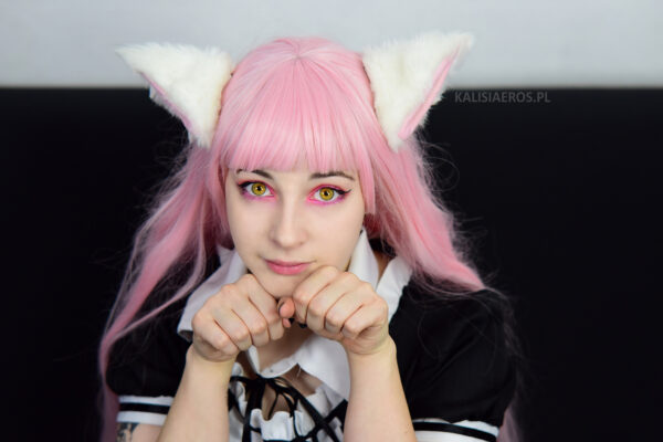 AquaShinon - Neko Maid Girl in black pantyhose - Image 4
