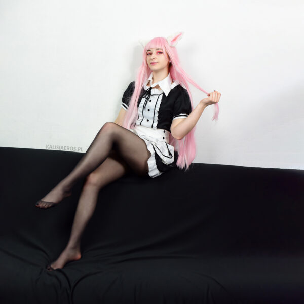 AquaShinon - Neko Maid Girl in black pantyhose - Image 3