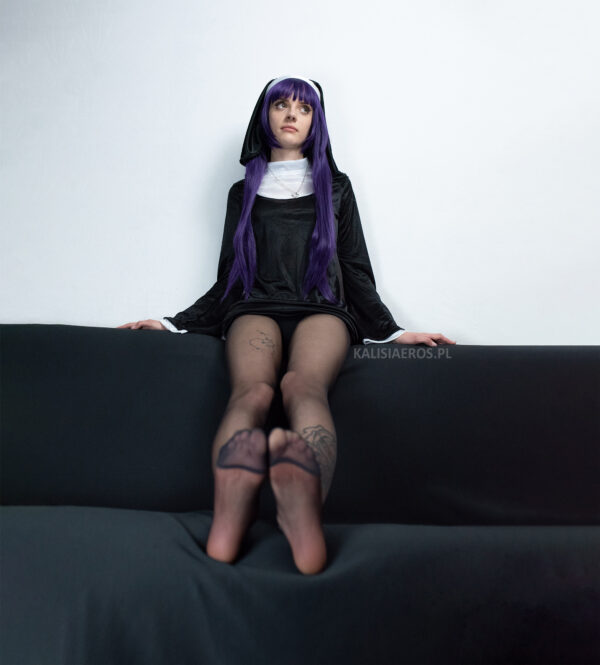 NezuCati - Nun in black pantyhose - Image 4