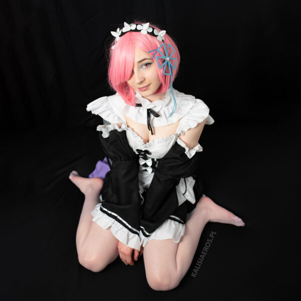 AquaShinon - ram cosplay - pantyhose feet set - Image 4