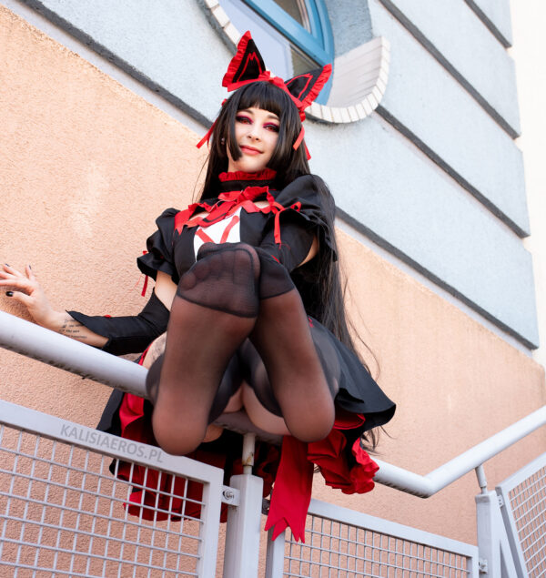 AquaShinon - Rory Mercury cosplay 1 - stockings feet set - Image 3